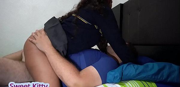  deliciosa colegiala no se cansa de follar... 40 min follando